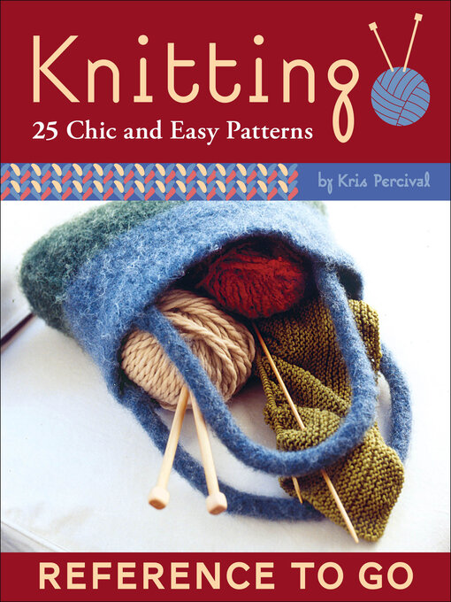 Title details for Knitting by Kris Percival - Wait list